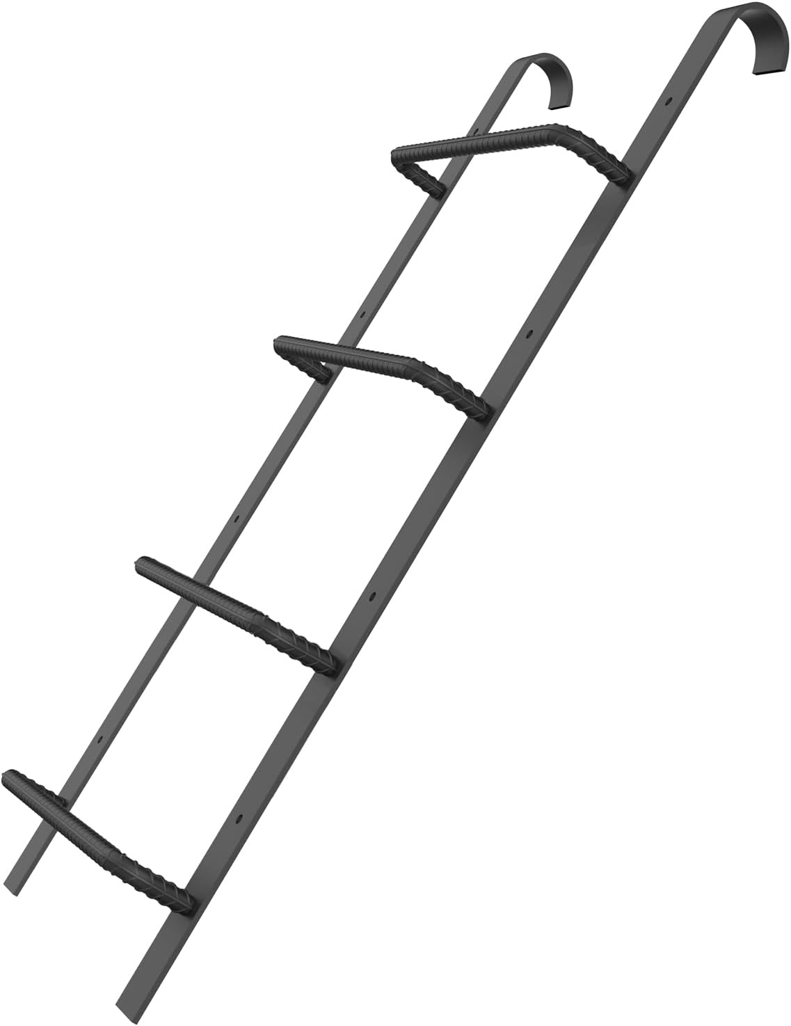 4-Rung Heavy Duty Steel Window Well Ladder for Emergency Safety