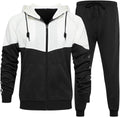 MANTORS Men's Hooded Athletic Tracksuit Casual 2 Piece Set