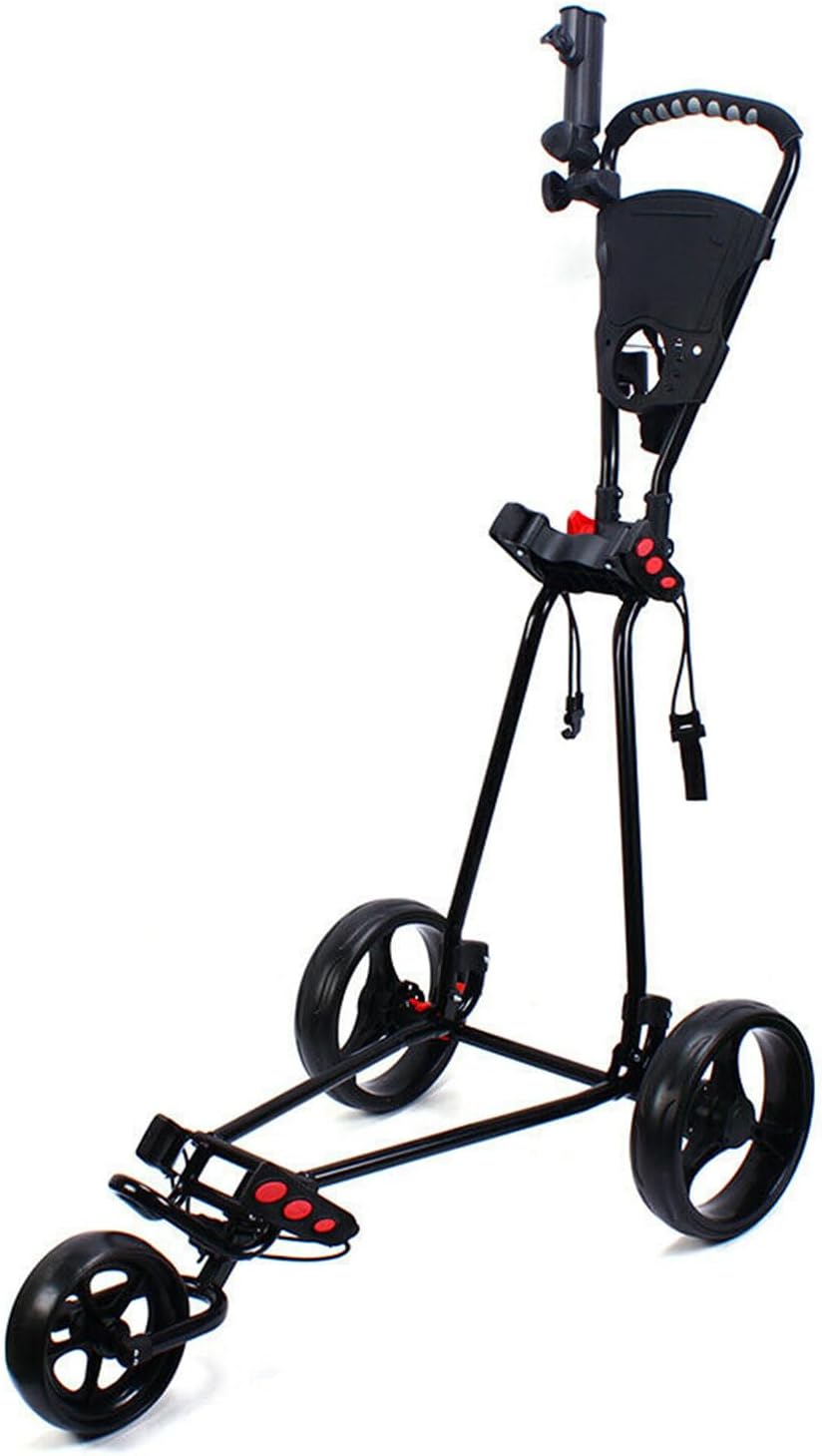 Foldable 3-Wheel Golf Cart, Lightweight & Durable