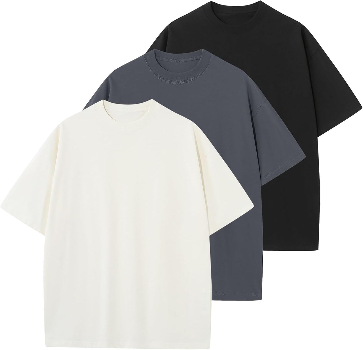 Men's Cotton Oversized T-Shirts for Casual and Athletic Wear