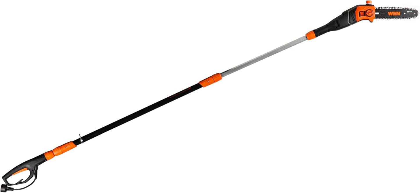 WEN Electric Pole Saw with 14-Foot Reach for Easy Trimming