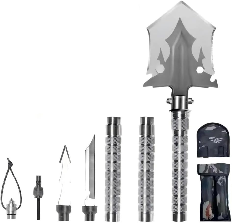 Dewould Stainless Steel Survival Shovel