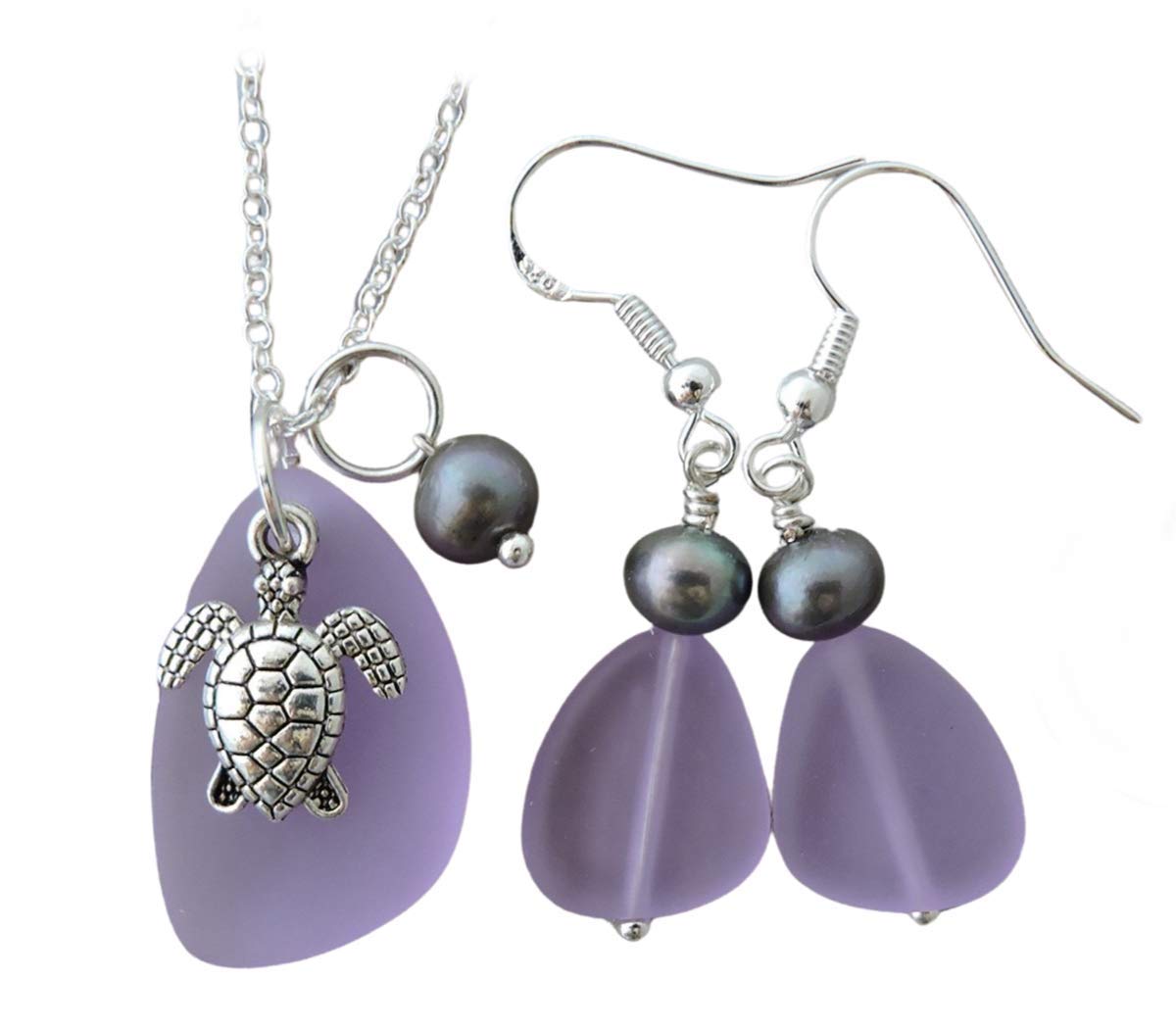 YInahawaii Handmade Magical Color Changing Sea Glass Set