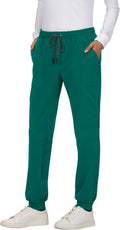 Good Vibe Women's 7-Pocket Stretch Jogger - Mid-Rise Comfort