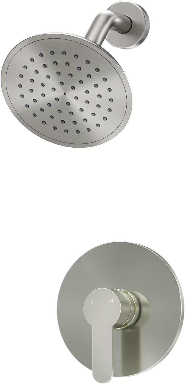 WRISIN Shower Faucet with Valve and High-Pressure Rain Showerhead