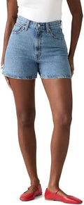 Levi's Womens Cinch Mid-Thigh Short High Waist - Adjustable Fit