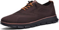 Wearbreeze Mens Business Casual Oxford Sneakers - Lightweight Daily