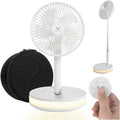VENTY Portable Fan Wireless Rechargeable Travel Fan - Compact 4-Speed