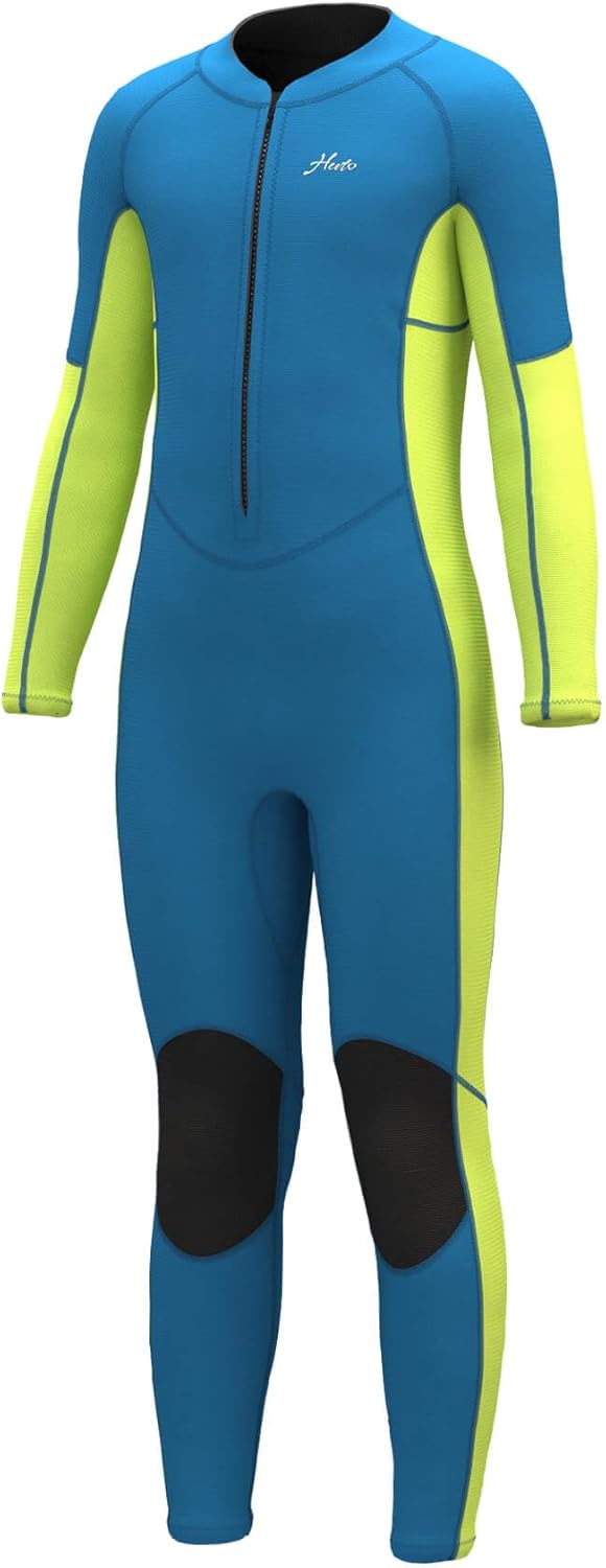 Hevto Kids Wetsuit for Swimming Surfing Diving in Cold Water