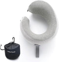 C CUSHION LAB Travel Pillow Gray Medium - Award-Winning Neck Support