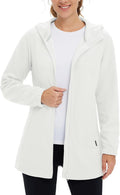 BALEAF Women's Long Fleece Jacket - Warm Lightweight Polar Fleece