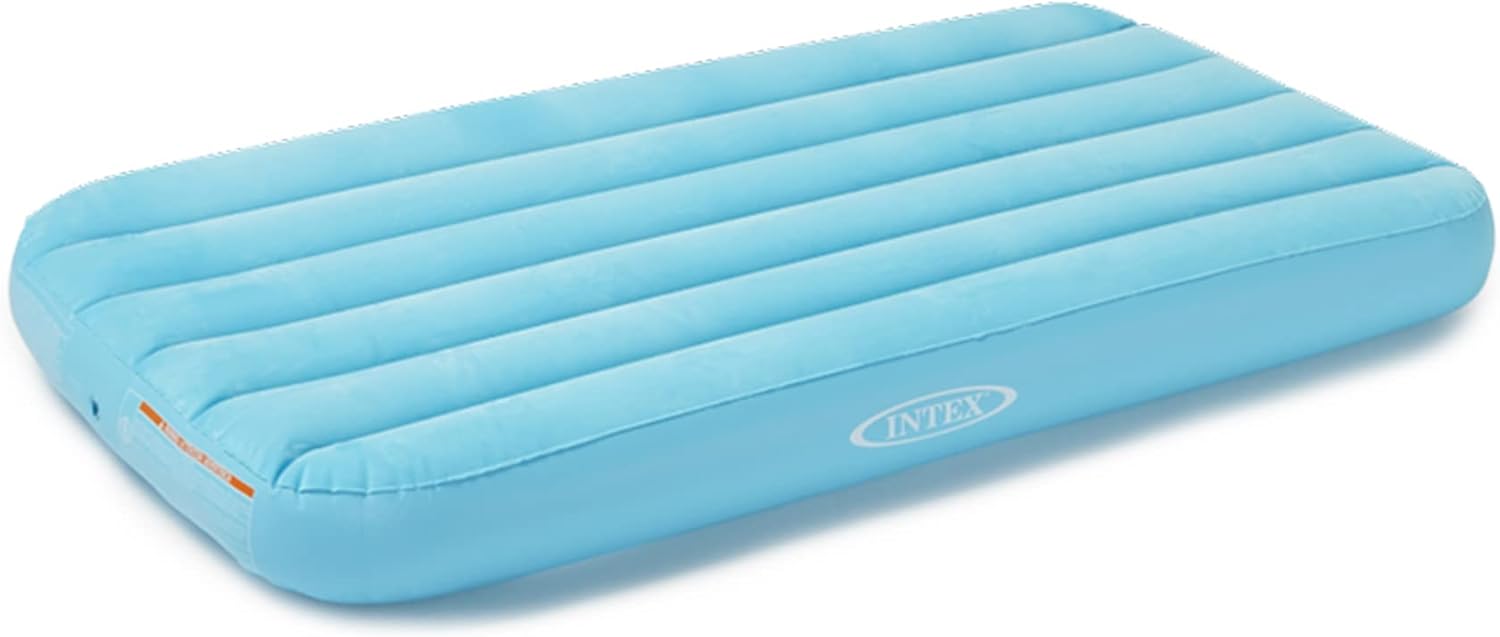 Intex Cozy Kidz Airbed: Soft & Durable | Carry Bag Included ~