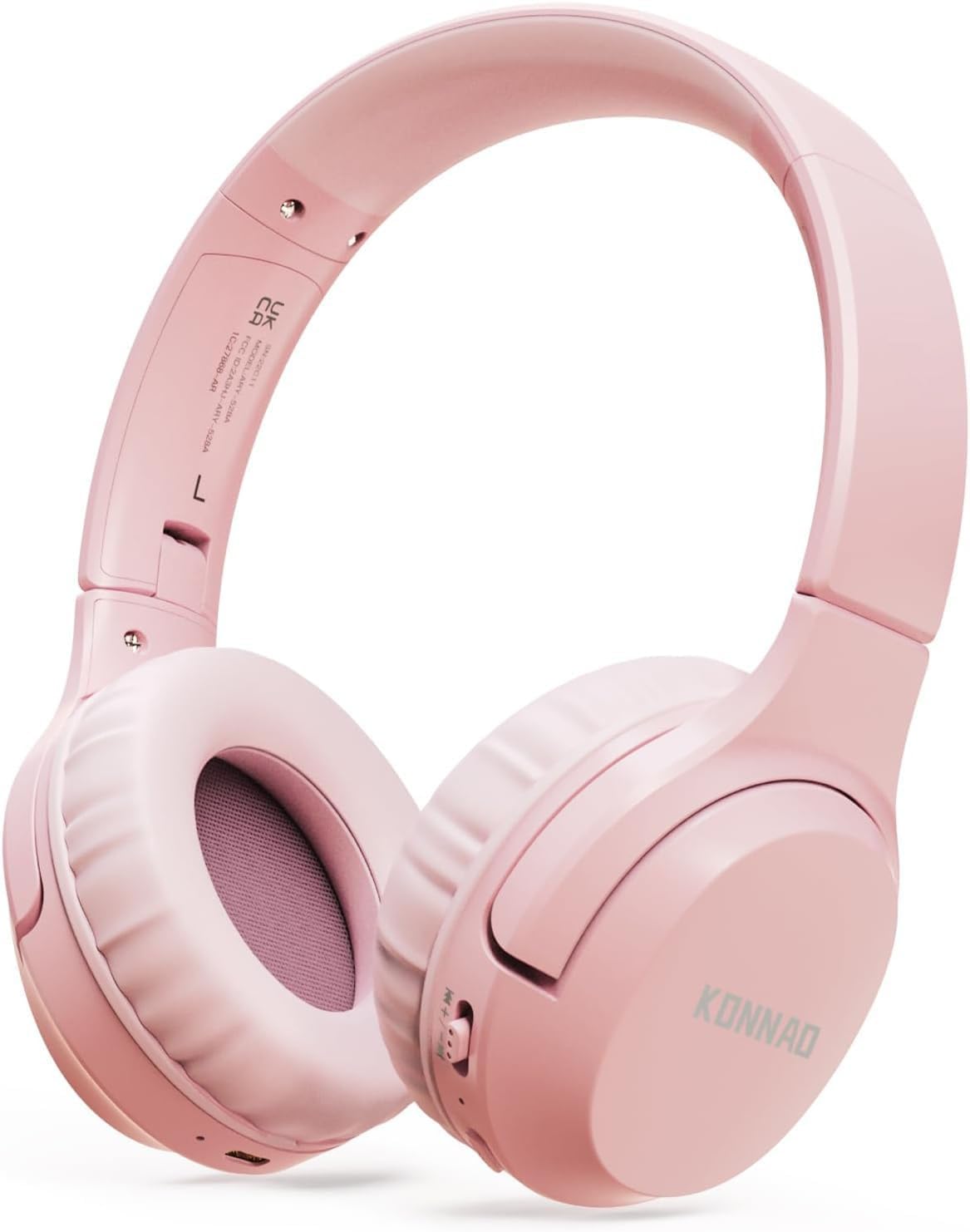 KONNAO Wireless Kids Headphones - 60H Playtime & Safe Volume Limit