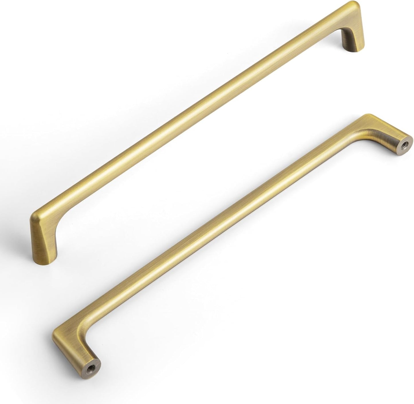 Goo-Ki 6 Pack Brass Bronze Cabinet Pulls for Stylish Decor