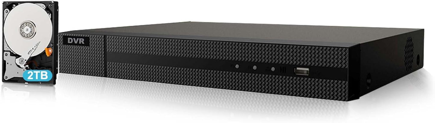 Anpviz H.265+ 3K Lite CCTV DVR with AI Motion Detection