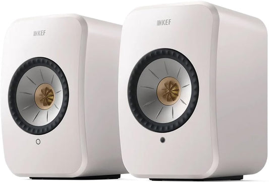 Immerse in HiFi Sound: KEF LSX II in Mineral White