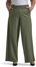 Lee Women's Comfort Wide Leg Pants for All-Day Wear