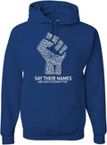Unisex Graphic Hoodie Black Lives Matter BLM Say Their Names - Warm
