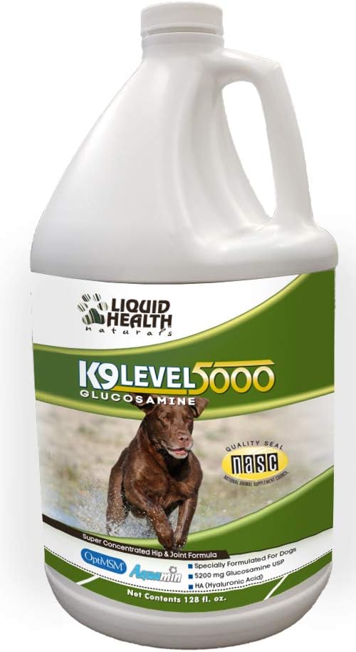 K9 Liquid Glucosamine Level 5000 for Large Breeds - Joint Health