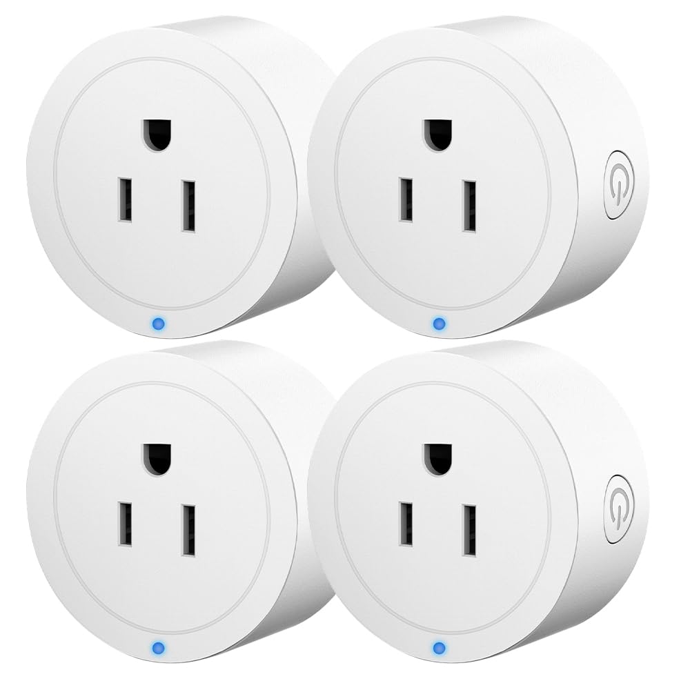 Smart Home Essential - 4-Pack WiFi Mini Plugs