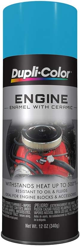 Dupli-Color Pontiac Blue Engine Enamel - High Gloss Finish