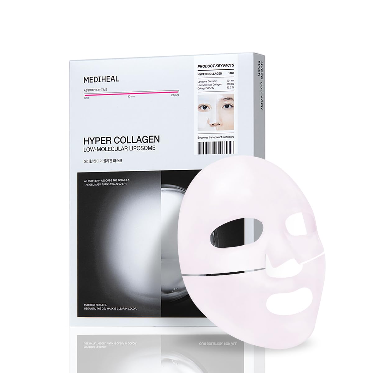 Mediheal Hyper Collagen Real Deep Mask for Bouncy Skin Care