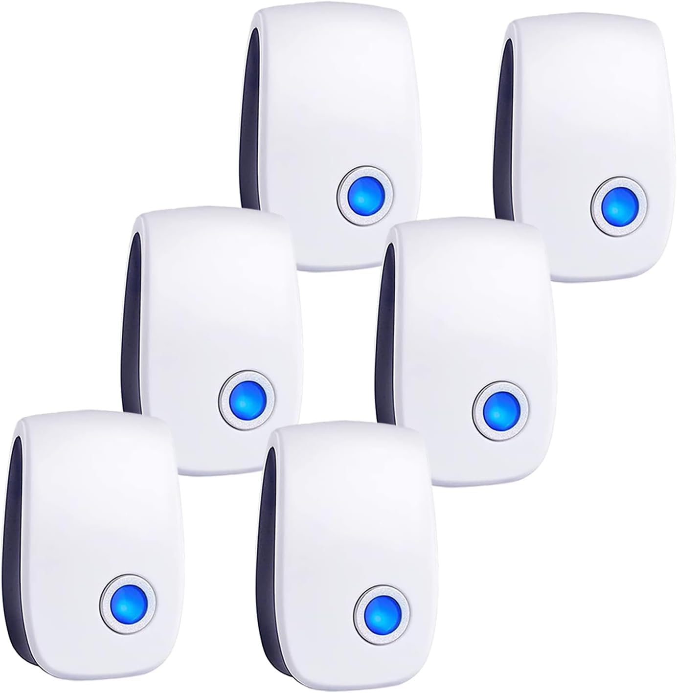 Zybeauty 6 Pack Ultrasonic Pest Repeller: Banish Bugs!