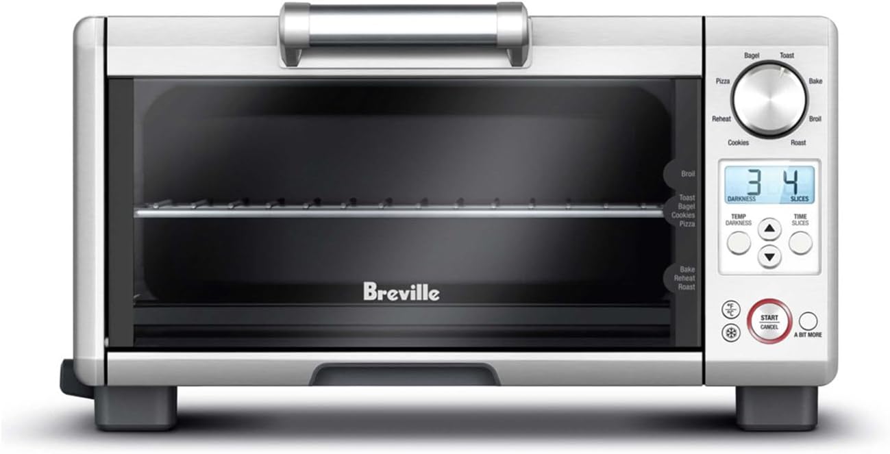 Breville Mini Smart Oven: Fast Heating, Sleek Design