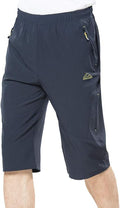Men's 3/4 Quick Dry Hiking Shorts 12in Inseam - Lightweight Capri