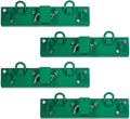 Tractor Bucket Grab Hooks 4-Pack 5x22 in Bolt-on Plate - Heavy Duty