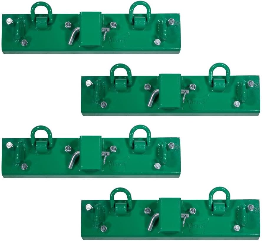 Tractor Bucket Grab Hooks for Kubota, Bobcat - 4 Pack