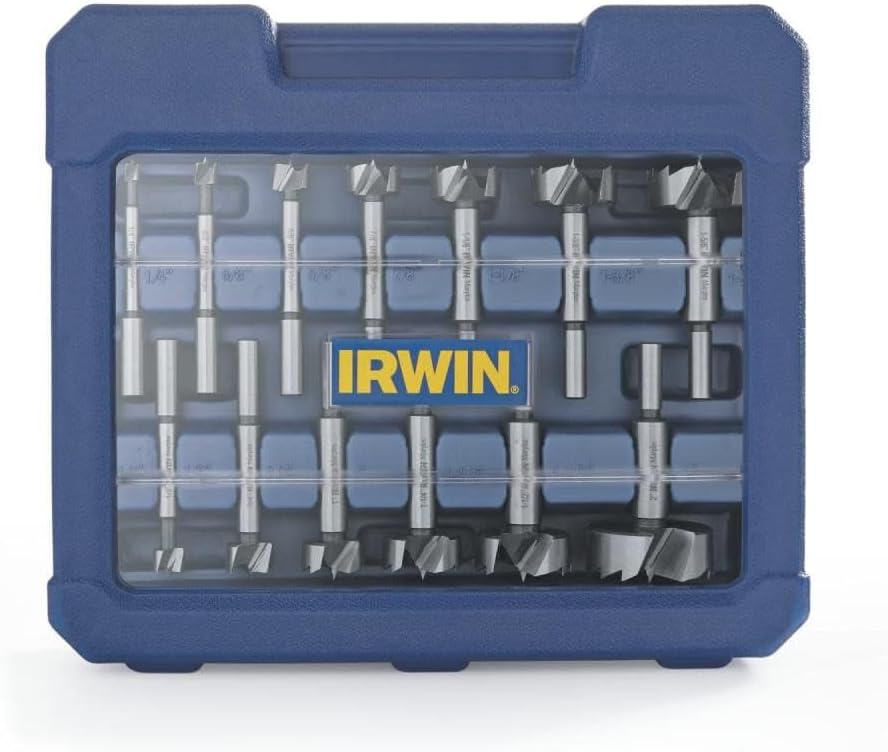 IRWIN Marples Forstner Bit Set for Fine Woodworking Projects