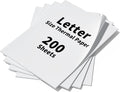 BESTEASY Thermal Printer Paper 8.5 x 11 in - Letter Size 200 Sheets