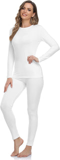 Thermal Underwear for Women Long Johns - Fleece Lined Base Layer