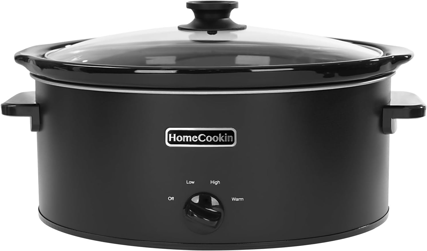 7 Quart Slow Cooker with 3 Cooking Settings for Versatile Meals