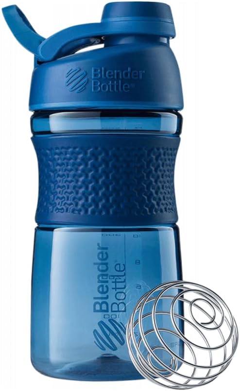 BlenderBottle Navy Shaker: Ideal for Protein & Pre Workout