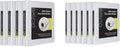 Oxford 3 Ring 1 in & 0.5 in ONE-Touch D Ring Binders 4 & 6 Pack