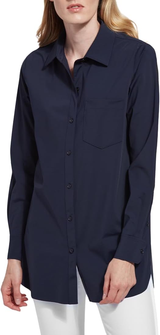 Lysse Women's Schiffer Button Down Shirt for Effortless Style