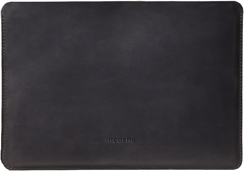 Grey Leather Laptop Case 13 inch for MacBook Air & Pro Models