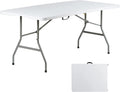 6 Foot Folding Table for Indoor Outdoor Use, Heavy Duty Utility