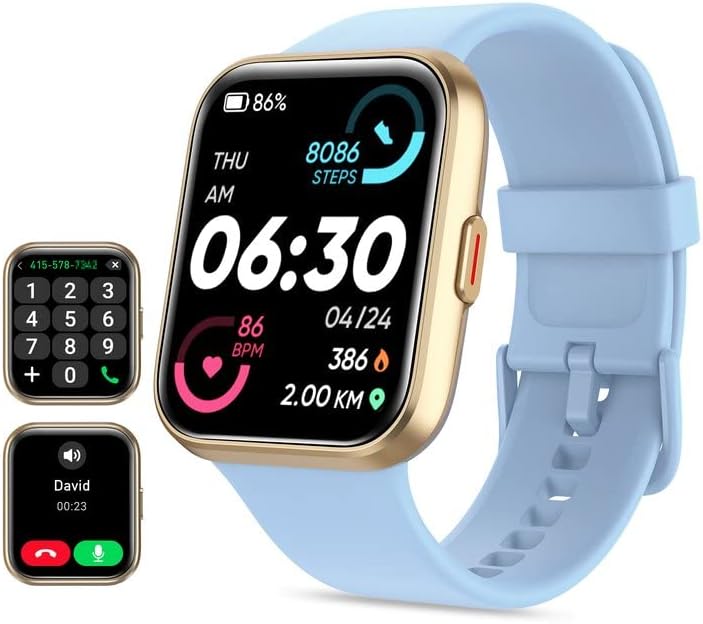 Smart Watch for Men Women with Alexa, Fitness Tracker & More