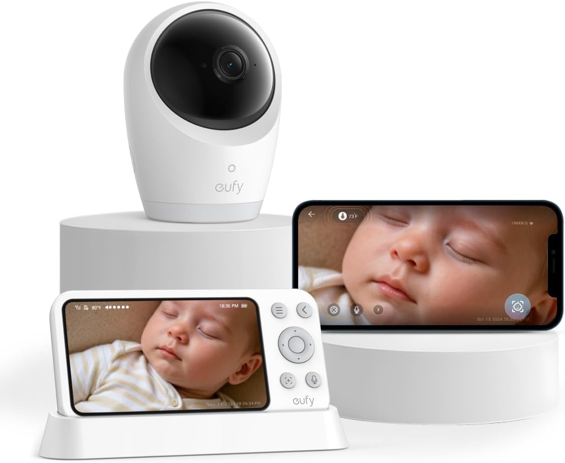 Crystal Clear Baby Monitoring with eufy E21