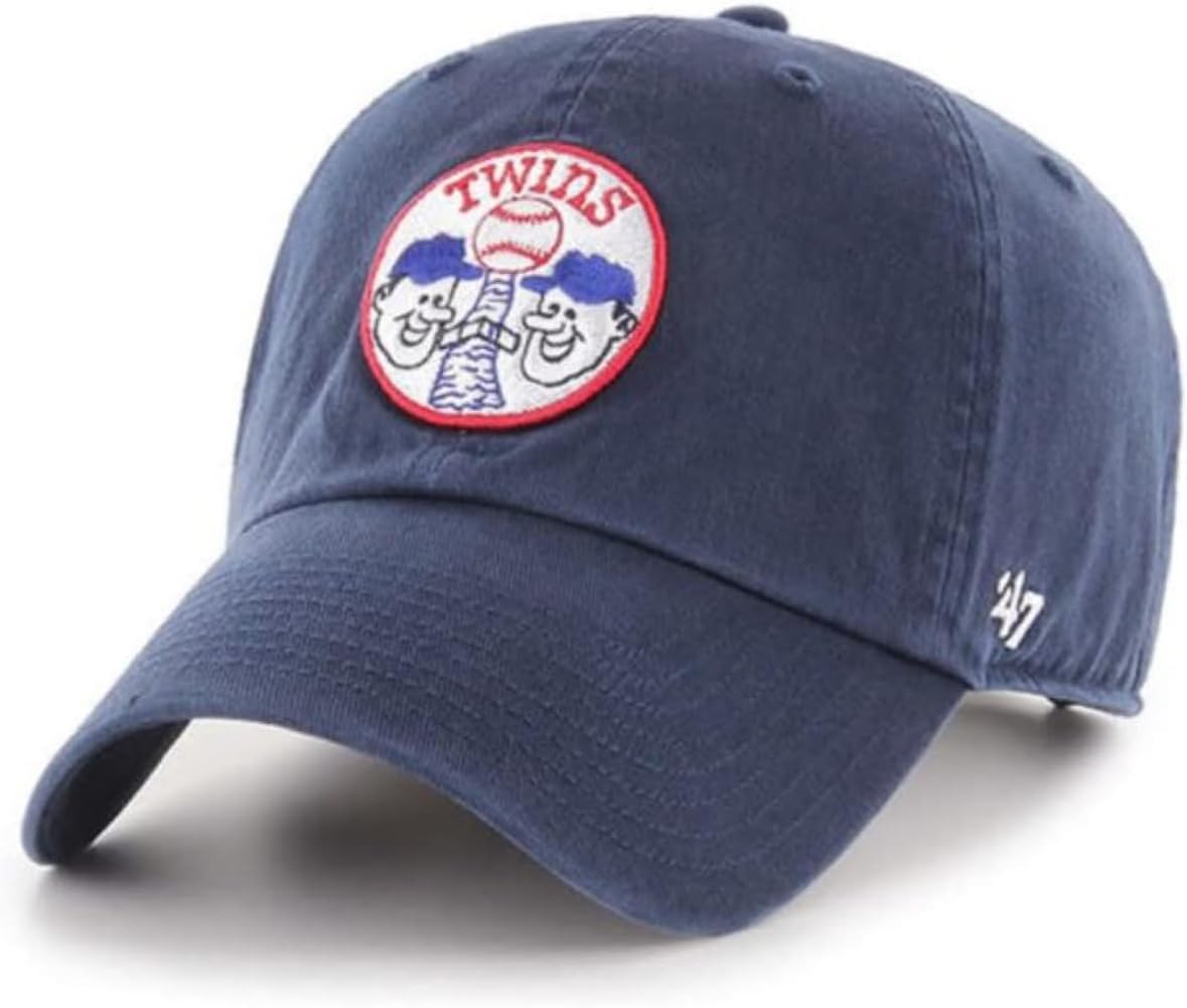 Minnesota Twins Baseball Cap Adjustable Clean Up Hat for Fans