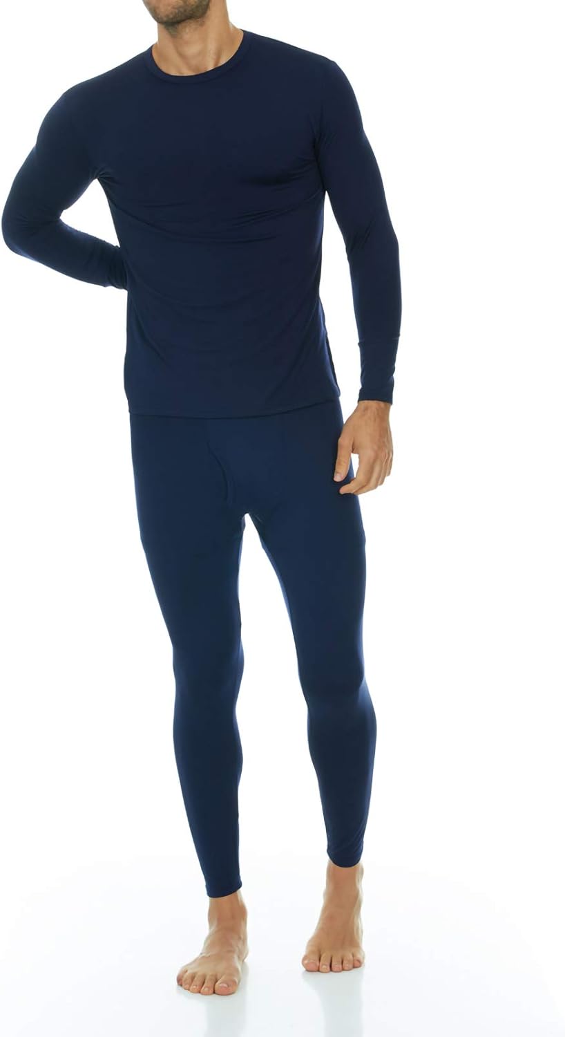 Thermajohn Long Johns Thermal Underwear for Men - Fleece Lined