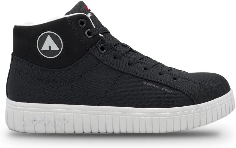 Lightweight Composite Toe Work Sneakers for Men - Non-Slip Safety