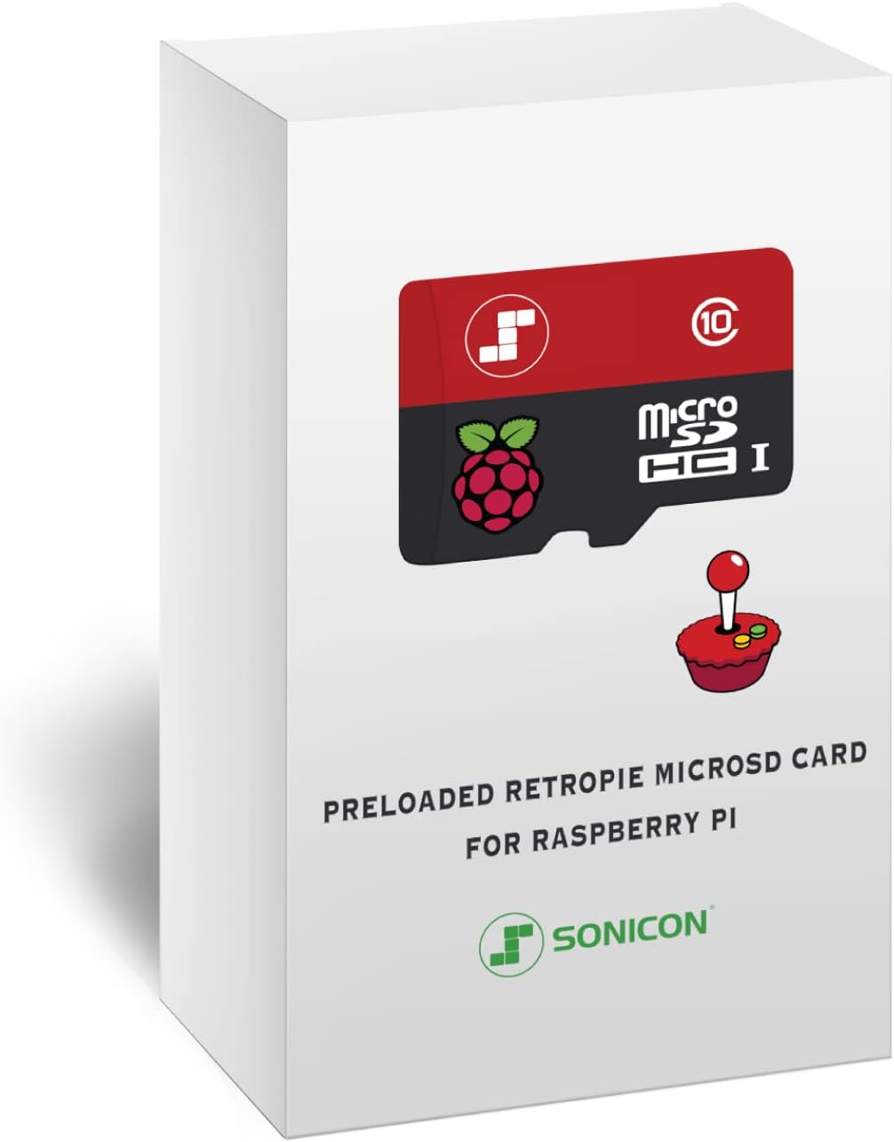 Sonicon Preloaded RetroPie MicroSD Card for Raspberry Pi 5 Gaming