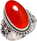 Solid 925 Sterling Silver Turquoise Ring for Women & Men (Style NCNV)