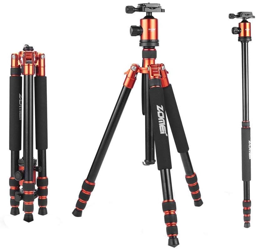 ZOMEI Z818 Heavy Duty Camera Tripod for Travel Photography