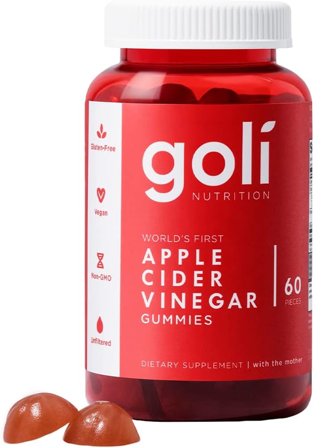 Goli ACV Gummy Vitamins - Vegan & Gluten-Free!