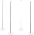 Telescoping Balloon Stand Set of 4 - Adjustable 1.5ft to 7ft